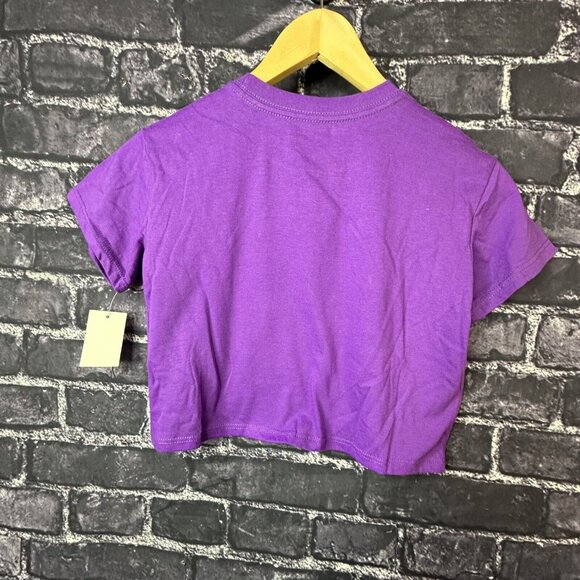 The Nightmare Before Christmas Small 6-6X Girls Cropped Halloween T-Shirt - Picture 6 of 6